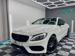 Branco Usado 2016 Mercedes C180 AMG line Coupé | € 24.999 (Preço justo)