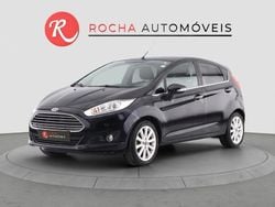 Preto Usado 2015 Ford Fiesta Trend Citadino | € 9.249 (Preço justo)