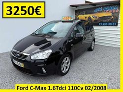Preto Usado 2008 Ford C-MAX Titanium Monovolume | € 3.250 (Bom preço)