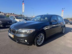 Preto Usado 2016 BMW 116 Sport Line Citadino | € 12.680