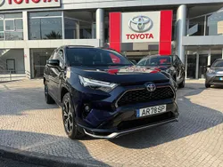 Azul (pintura metalizada) Usado 2022 Toyota RAV4 Hybrid Lounge SUV | € 44.900