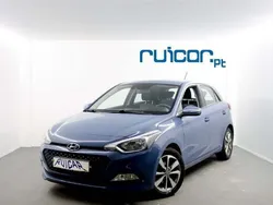 Azul Usado 2018 Hyundai i20 | € 12.550 (Preço elevado)
