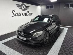 Preto Usado 2021 Mercedes C180 AMG line Carrinha | € 28.900
