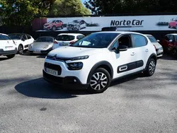 Branco Usado 2021 Citroën C3 PureTech Citadino | € 10.000 (Super Preço)