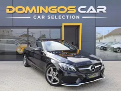 Preto Usado 2018 Mercedes C220 AMG line Coupé | € 36.500