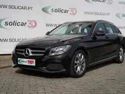 Preto Usado 2018 Mercedes C200 Avantgarde Carrinha | € 19.500 (Preço justo)