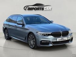 Cinza Usado 2018 BMW 520 Carrinha | € 32.999 (Preço elevado)