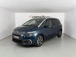 Azul escuro Usado 2021 Citroën C4 SpaceTourer PureTech Monovolume | € 17.980 (Bom preço)