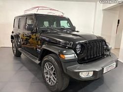 Preto Usado 2022 Jeep Wrangler Unlimited Sahara SUV | € 63.500 (Preço justo)
