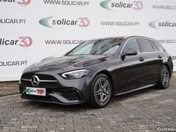 Cinza Usado 2022 Mercedes C300 AMG line Carrinha | € 46.500 (Bom preço)