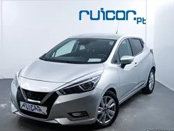 Cinza Usado 2020 Nissan Micra N-Connecta Citadino | € 13.950 (Preço justo)