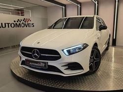 Branco Usado 2020 Mercedes A250 AMG line Citadino | € 29.500 (Preço elevado)