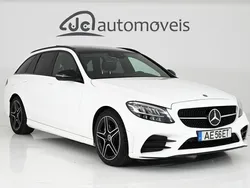 Branco Usado 2020 Mercedes C220 AMG line Carrinha | € 36.900 (Preço justo)