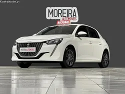 Branco Usado 2021 Peugeot 208 Active Citadino | € 14.999 (Preço justo)