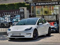 Branco Usado 2023 Tesla Model 3 Performance Sedan | € 35.900 (Preço justo)