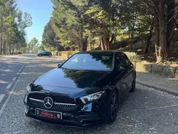Preto Usado 2020 Mercedes A180 AMG line Citadino | € 27.750 (Preço justo)