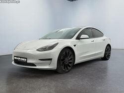 Branco Usado 2021 Tesla Model 3 Performance Sedan | € 29.750 (Bom preço)