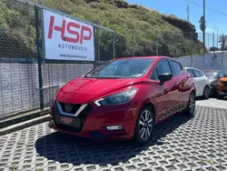 Vermelho Usado 2021 Nissan Micra Citadino | € 16.500 (Preço elevado)