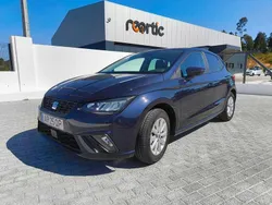 Azul Usado 2022 Seat Ibiza | € 15.450 (Preço justo)