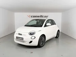 Branco Usado 2021 Fiat 500e Icon Citadino | € 15.890 (Bom preço)