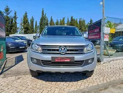 Prateado Usado 2015 VW Amarok Pickup | € 22.500 (Bom preço)