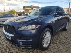 Azul Usado 2018 Jaguar F-Pace Prestige SUV | € 29.999 (Bom preço)
