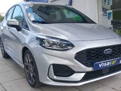 Cinza Usado 2023 Ford Fiesta ST-Line Citadino | € 18.900 (Preço justo)