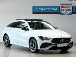 Branco Usado 2023 Mercedes CLA250e Shooting Brake AMG line Carrinha | € 48.490