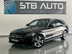 Preto Usado 2021 Mercedes C300e Avantgarde Carrinha | € 32.500 (Preço justo)