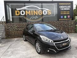 Preto Usado 2018 Peugeot 208 Citadino | € 12.500 (Preço justo)