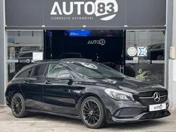 Preto Usado 2017 Mercedes CLA200 Shooting Brake AMG line Carrinha | € 19.990 (Preço justo)