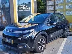 Preto Usado 2019 Citroën C3 PureTech Citadino | € 14.500 (Preço justo)