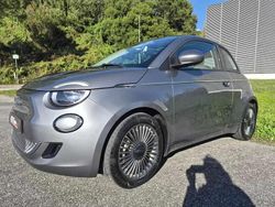 Cinzento Usado 2021 Fiat 500e Icon | € 15.999 (Preço justo)