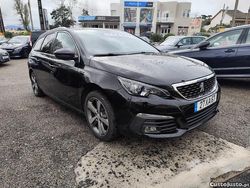 Preto Usado 2019 Peugeot 308 GT-line Carrinha | € 12.900 (Preço justo)