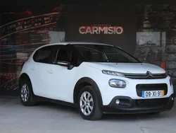 Branco Usado 2019 Citroën C3 Feel Citadino | € 9.900 (Bom preço)