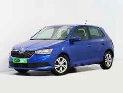 Azul Usado 2021 Skoda Fabia | € 10.750 (Preço justo)