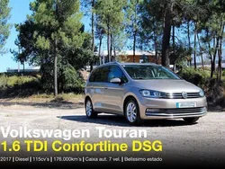 Usado 2017 VW Touran Monovolume | € 16.690 (Bom preço)