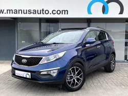 Azul Usado 2015 Kia Sportage SUV | € 13.990 (Bom preço)