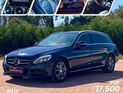 Azul Usado 2015 Mercedes C200 Avantgarde Carrinha | € 17.500