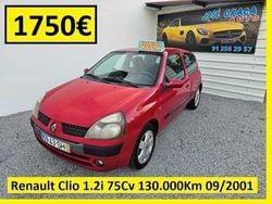 Vermelho Usado 2001 Renault Clio II | € 1.750 (Bom preço)