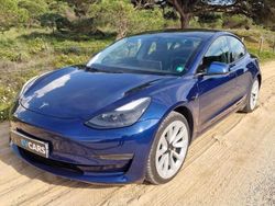 Azul Usado 2021 Tesla Model 3 Long Range AWD Sedan | € 29.480 (Preço justo)