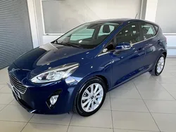 Azul Usado 2018 Ford Fiesta Titanium Citadino | € 12.490 (Bom preço)