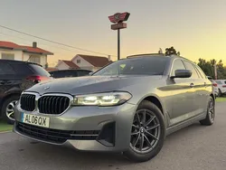 Cinza Usado 2021 BMW 520 Luxury Line Carrinha | € 31.950 (Super Preço)