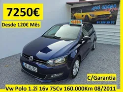 Azul Usado 2011 VW Polo | € 7.250 (Preço justo)