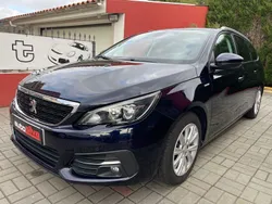 Azul Usado 2019 Peugeot 308 Style Carrinha | € 14.800 (Preço justo)