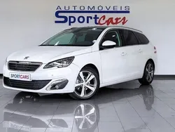 Branco Usado 2015 Peugeot 308 Allure Carrinha | € 13.450 (Preço justo)