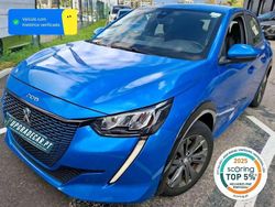 Azul Usado 2021 Peugeot e-208 Citadino | € 15.900 (Bom preço)
