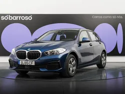 Azul Usado 2024 BMW 116 Advantage Citadino | € 28.490 (Preço justo)
