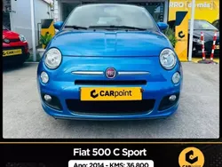 Azul Usado 2014 Fiat 500C Sport Cabrios | € 10.900 (Bom preço)