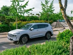 Cinza Usado 2021 Hyundai Santa Fe SUV | € 54.900
